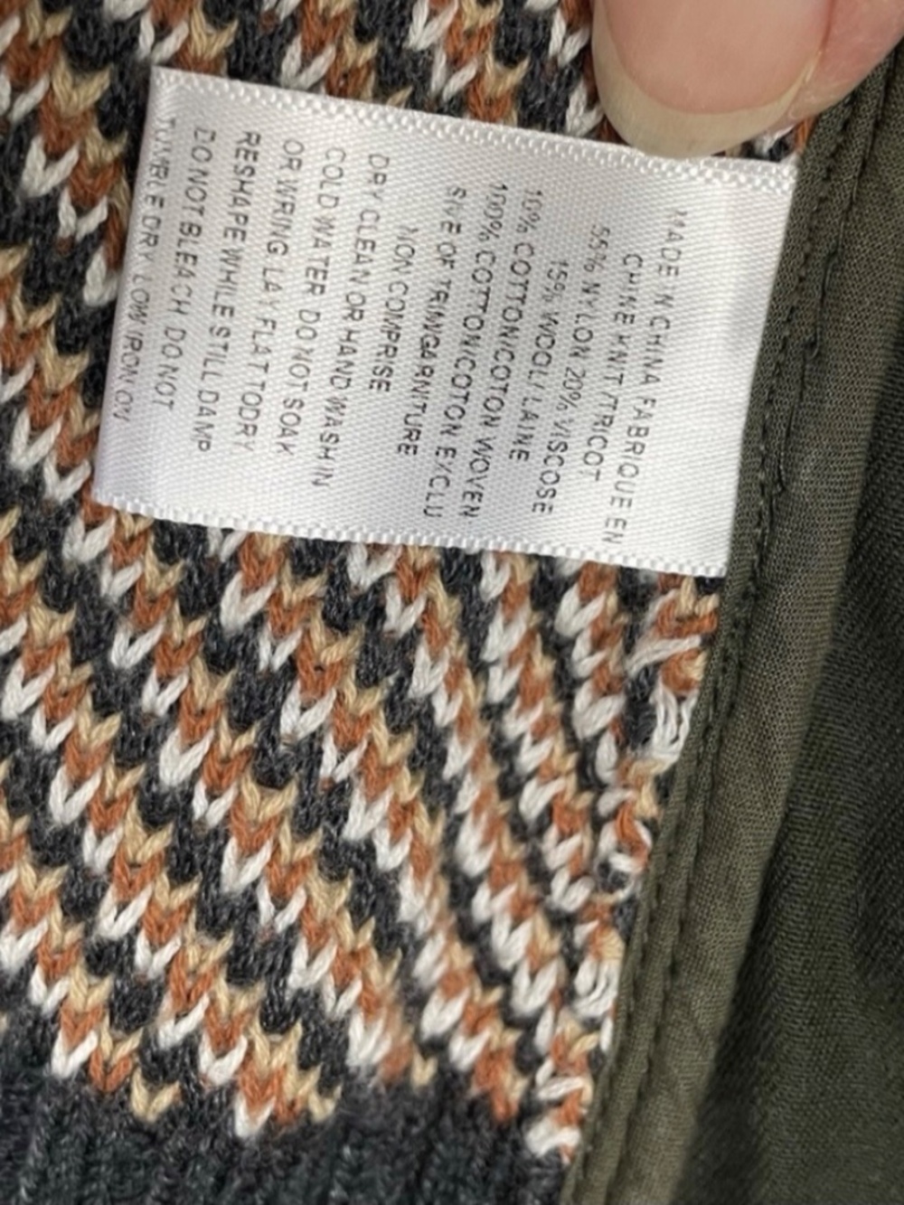 Utility Knit back Jacket - Picture 5 of 5